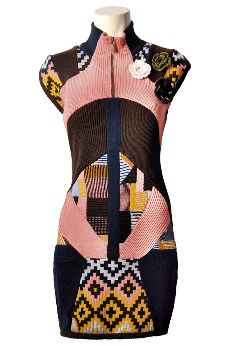 Savage Culture: Chic Woolen Odelia Dress/Tunic