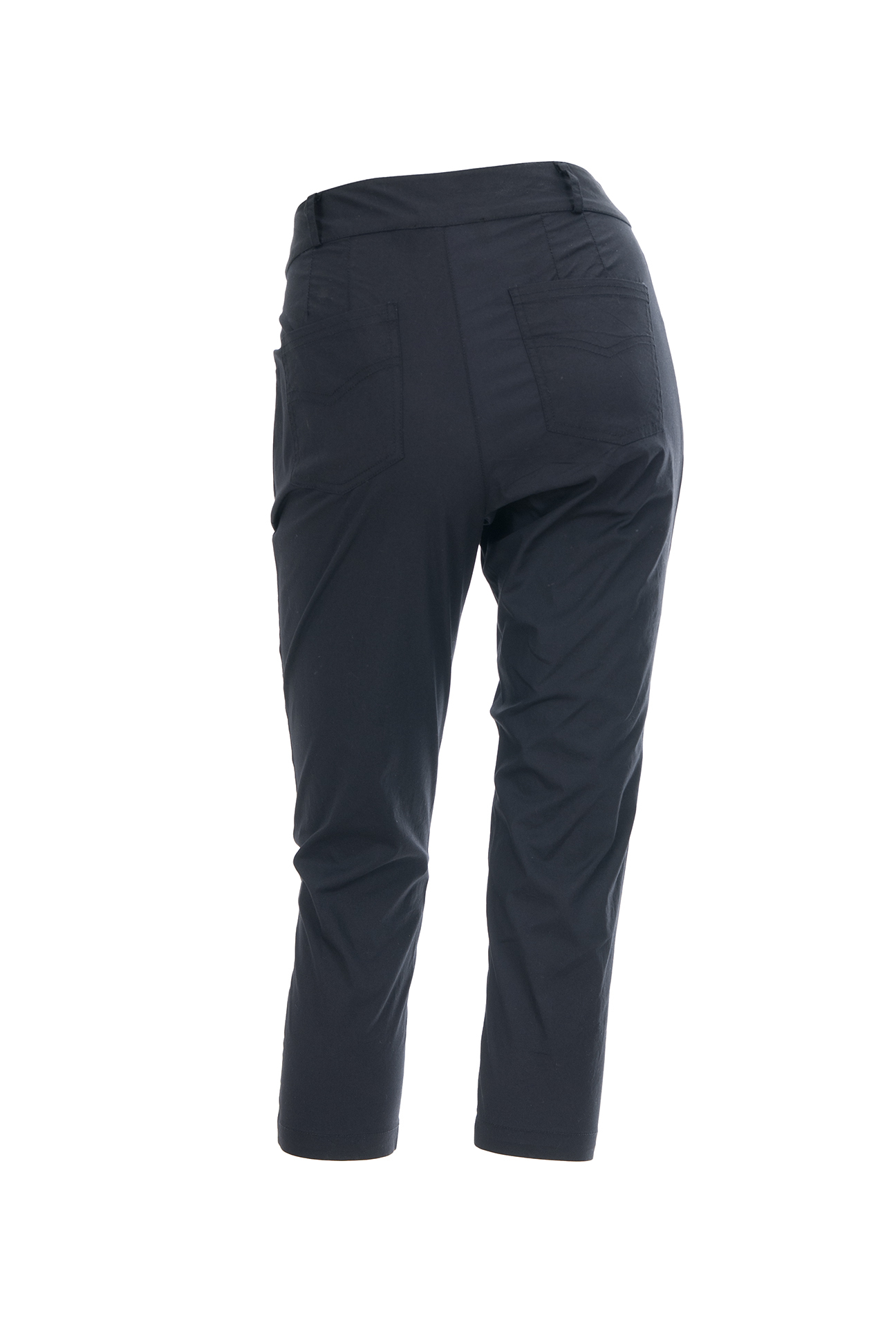 Les Fees Du Vent Couture: Midnight Orchid Cropped Pant (In Black & White)