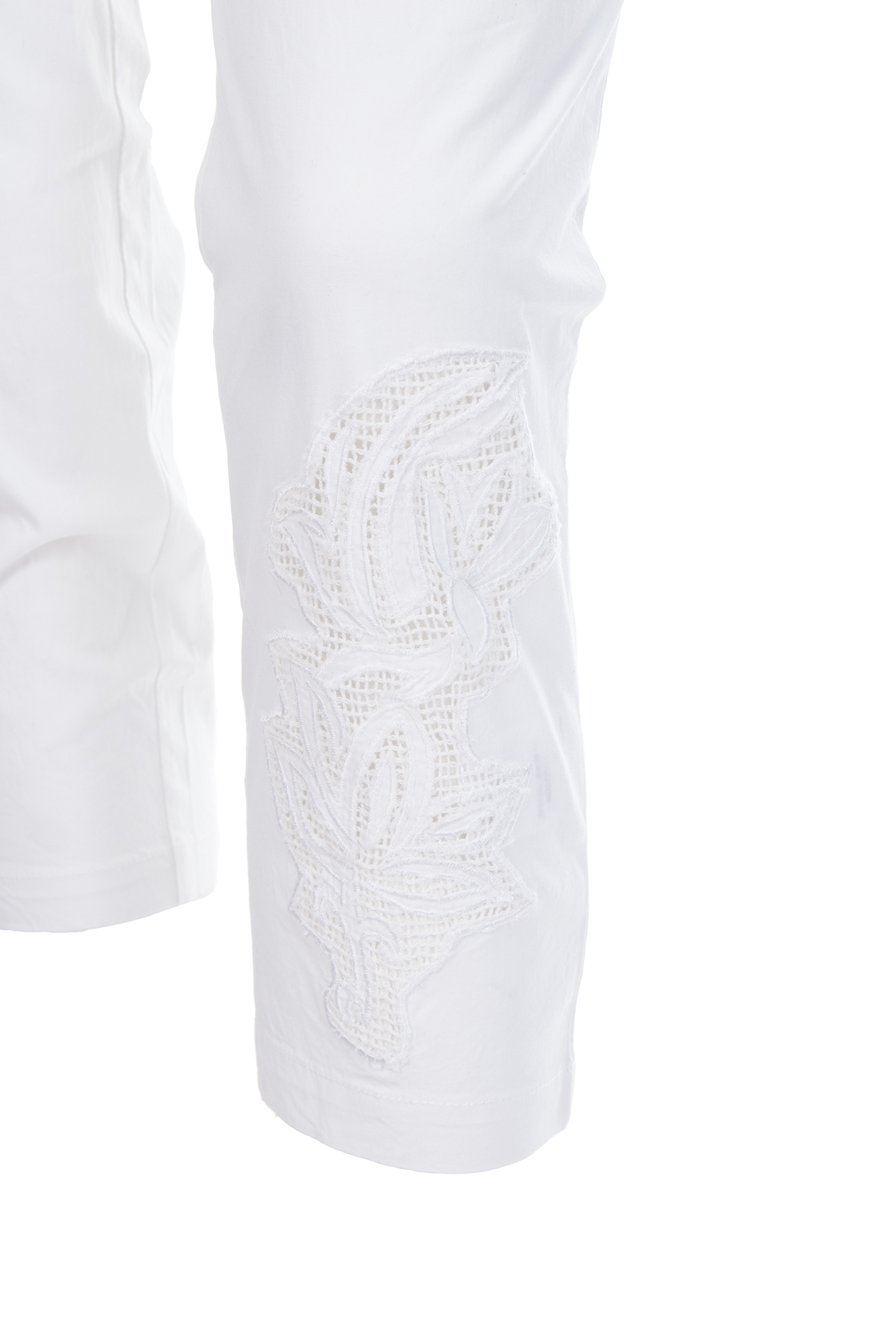 Les Fees Du Vent Couture: Midnight Orchid Cropped Pant (In Black & White)