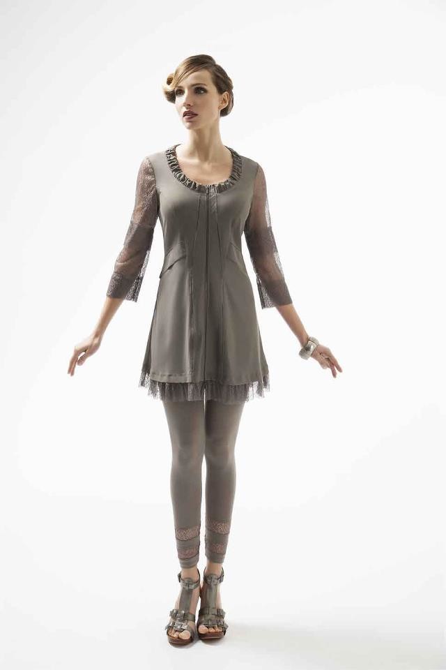 Deca Paris: Latte &amp; Lace Tunic SOLD OUT
