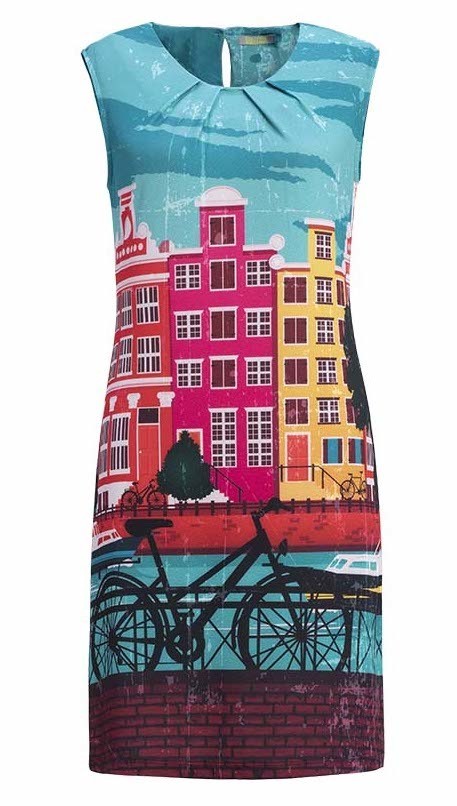 Dolcezza: Colors of Amsterdam Art Sundress SOLD OUT