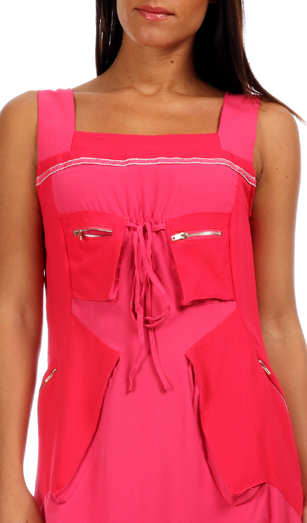 L33 Paris: Crushed Rose Petal Dress (In: Rose & Blue Rose)