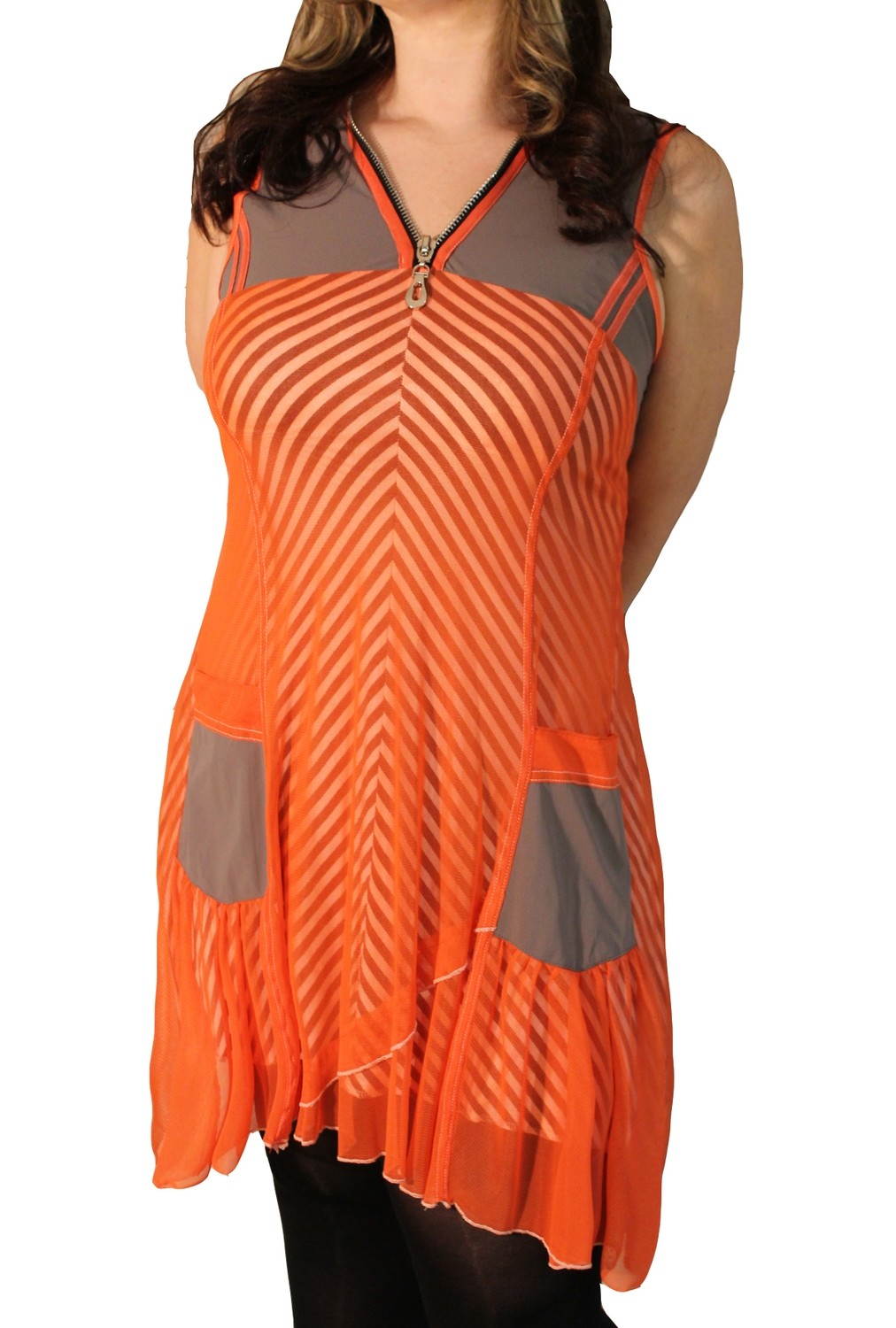 We Love Collection Peeling Tangerine Sundress SOLD OUT