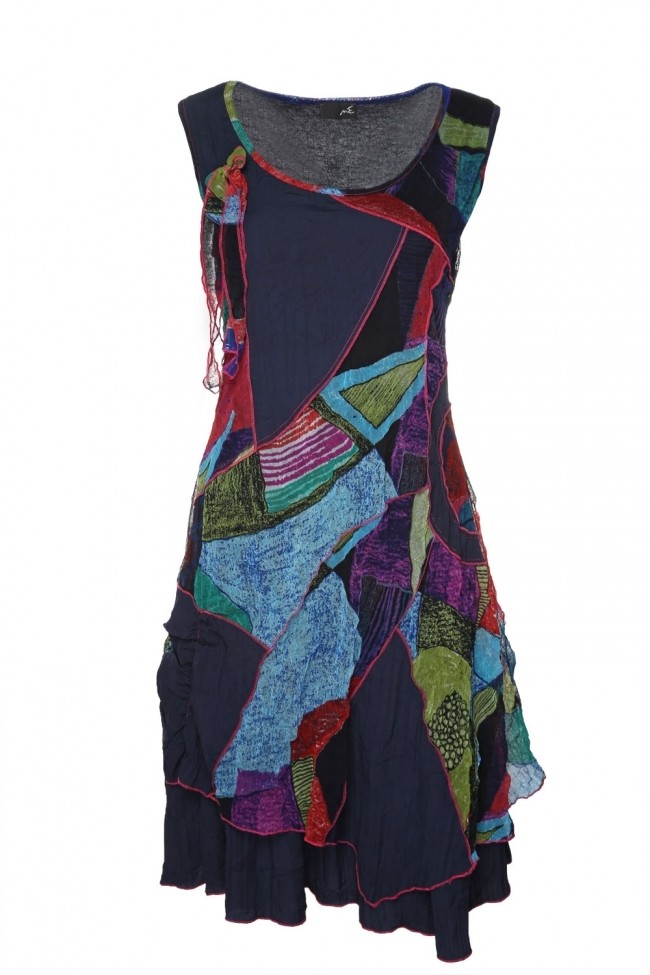 ME Paris: Color Pieced Sundress SOLD OUT