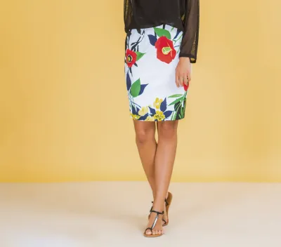 Paul Brial: Palma De Mallorca Nights Princess Seamed Skirt