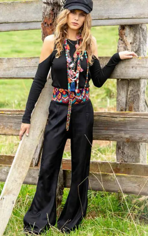 Savage Culture: Magical Frills &amp; Flares Wide Leg Pant Mahanadi