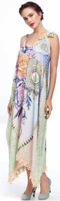 IPNG: Pink Lotus Lokoometric Bow Four Corners Illusion Dress (Some Ship Immed!)