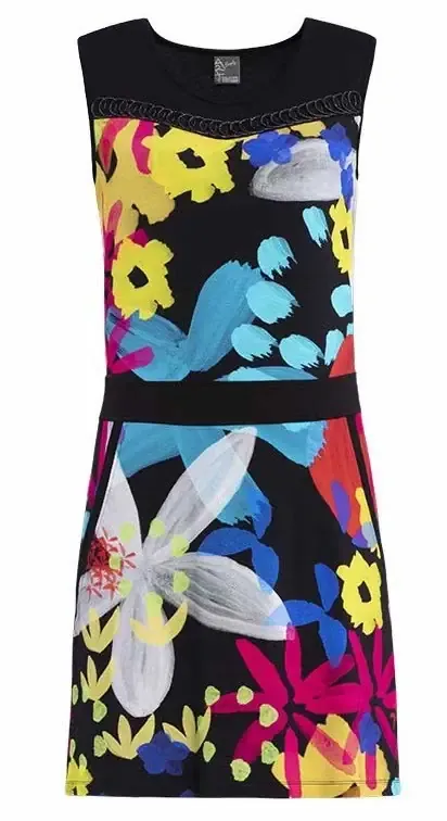 Simply Art Dolcezza: Intense Garden Of Zen Abstract Art Dress/Tunic (2 Left!)