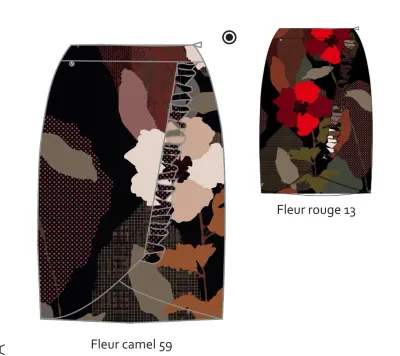 Maloka: My Favorite Flower Ruched Skirt (1 Left!)