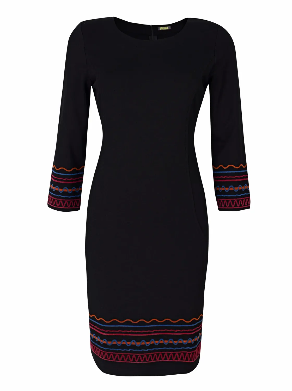 Dolcezza: Casablanca Rhythm Midi Back Zip Dress