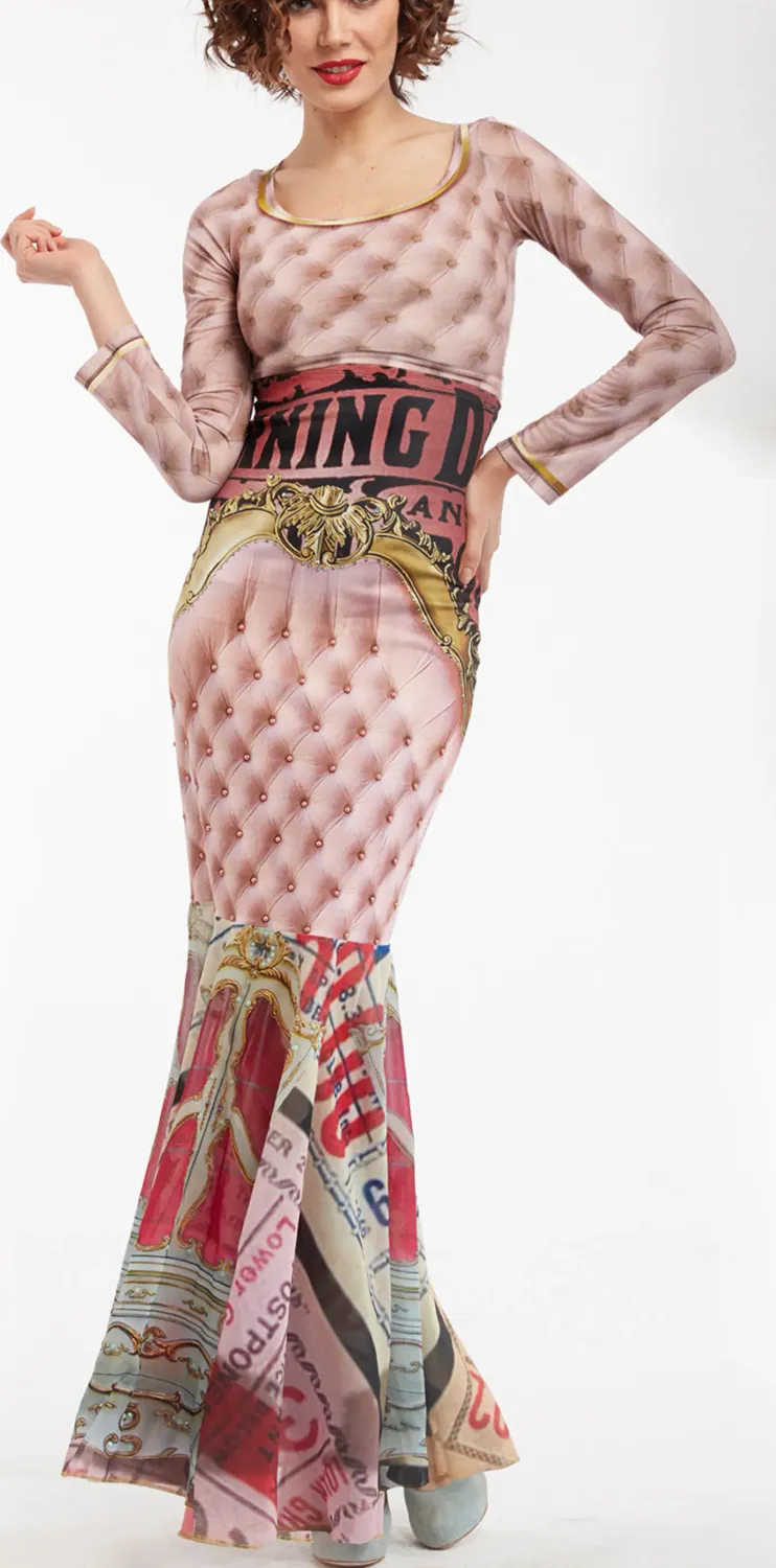 IPNG: Pink Candy Furniture Gossips 2-piece Dress