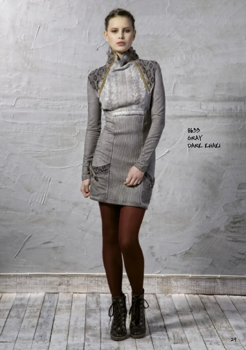 Angels Never Die Paris - Dual Colored Mini Sweater Dress SOLD OUT