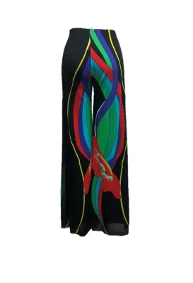 Petit Pois: Red Lily Palazzo Pant (2 Left!)