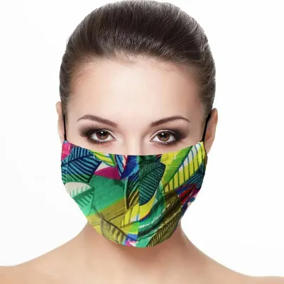 Maloka: Colors Of Picasso's Gypsy Beauty Abstract Art Protective Masks