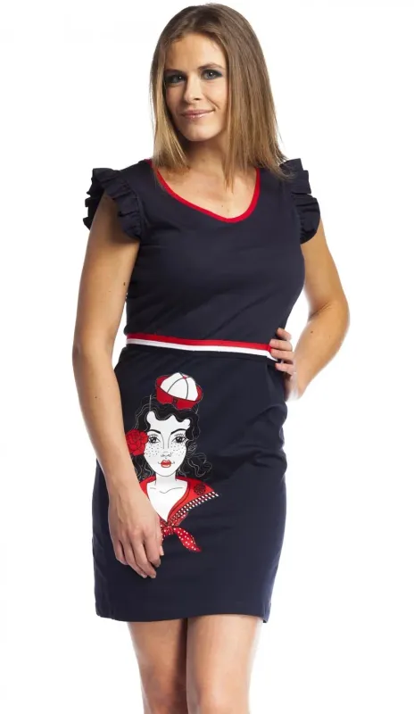 Rosalita McGee: Sexy Sailor Alejandra Cotton Dress (Few Left!)