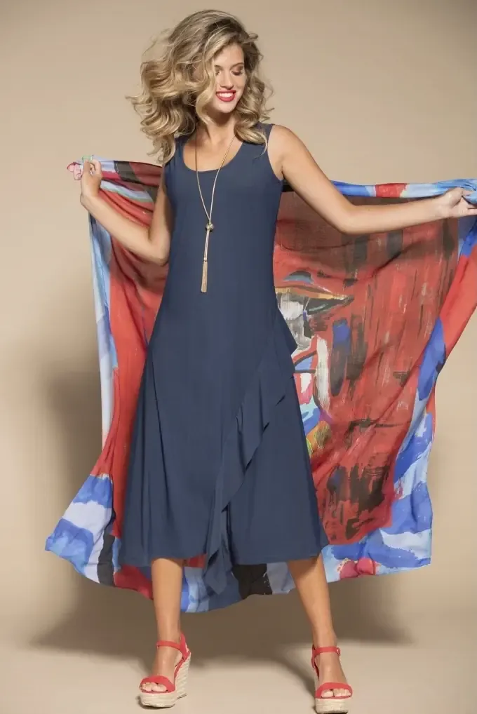 Maloka: Mrs. Crazy Fun Ruffle Dress (More Colors!)