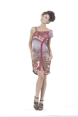 Les Fees Du Vent Arabesque Asymmetrical Dress (2 Left!)