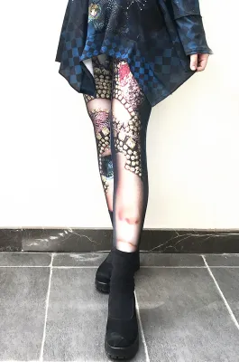 IPNG: Turquarium Jeweled Underwater Illusion Legging