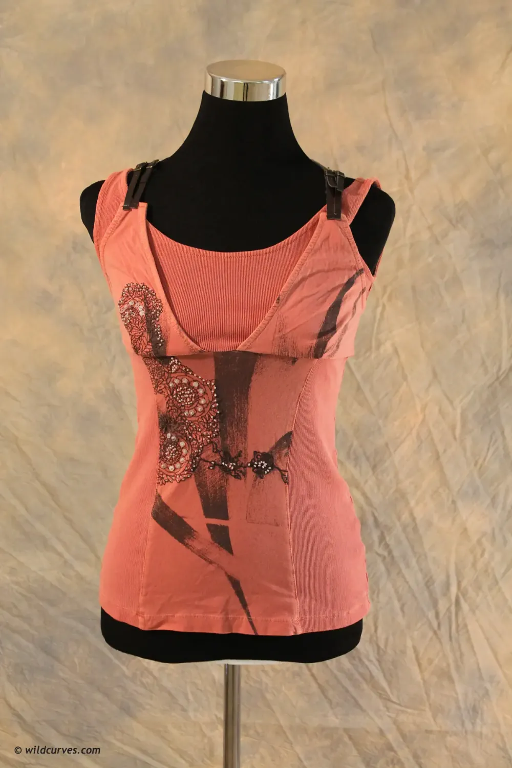 Angels Never Die Leather Strapped Bra Top SOLD OUT