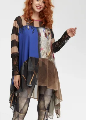 IPNG: Who Is The Woman Behind This Asymmetrical Illusion Tunic