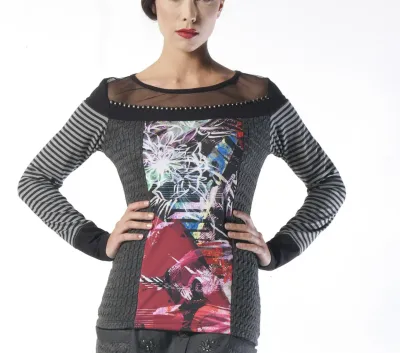 Les Fees Du Vent Couture: Color Intrigue Sweater