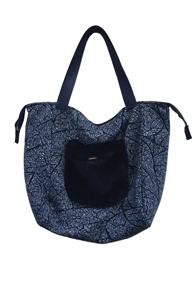 Maloka: Romantic Rainstorm Jacquard Contrast Handbag