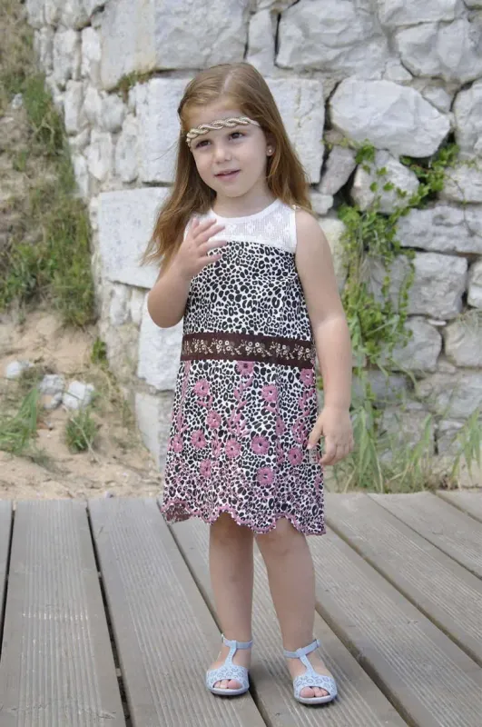 Savage Culture: Little Rhania Pink Brownie Sundress (NEW: Play Mommy &amp; Me Match Up Dress Up!)