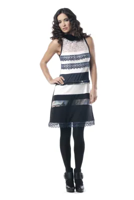 Les Fees Du Vent Couture Collection Lacey Fringe Dress