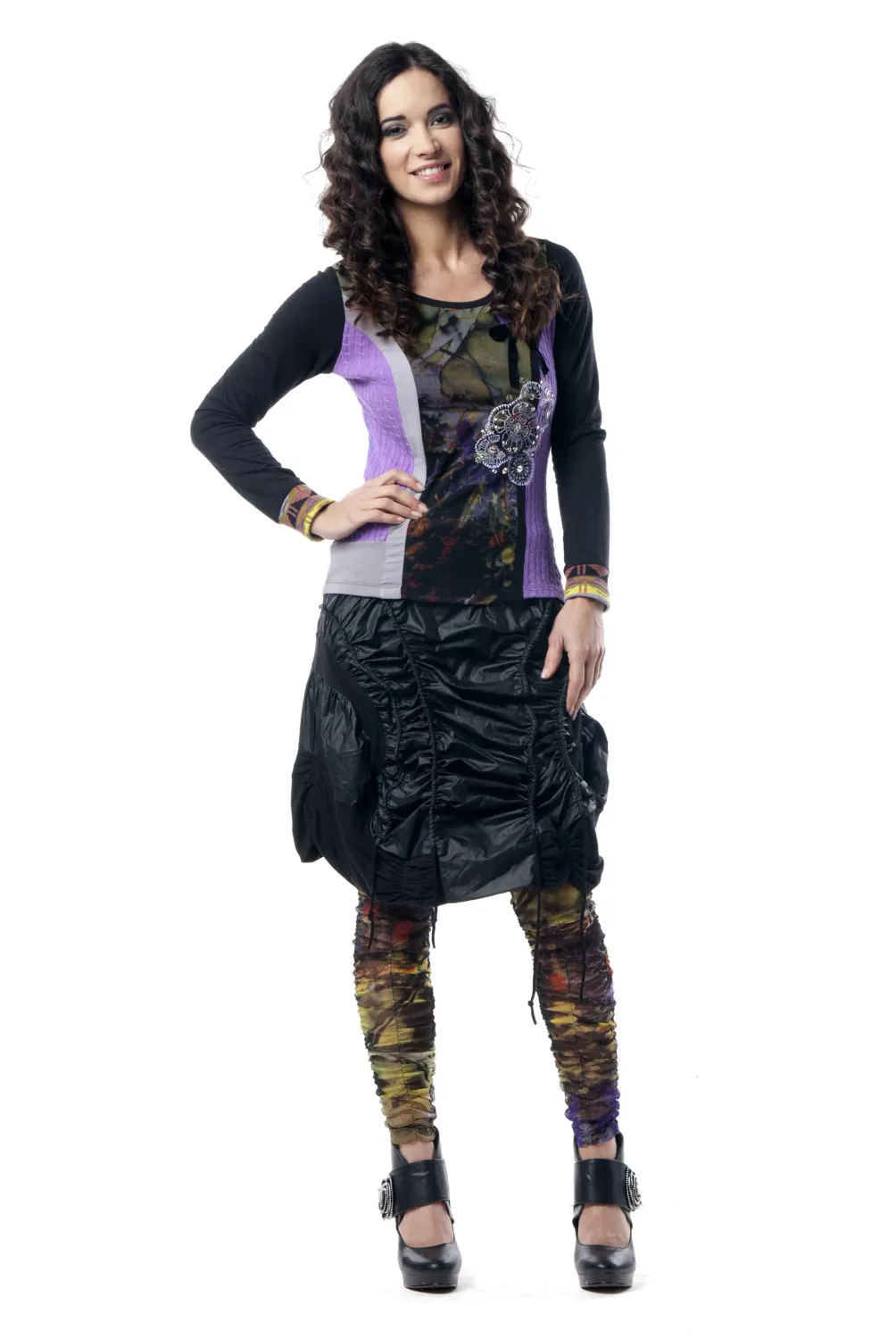 Les Fees Du Vent Couture: Legging Van Gogh (1 Left!)