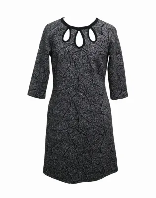 Maloka: Tulip Tears Jacquard Midi Dress (2 Left!)