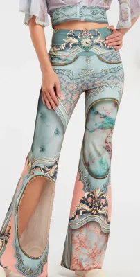 IPNG: Inna Me Royal Rose Cupboard Diamond Illusion Flare Pant