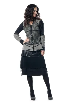 Les Fees Du Vent Couture: Femme Fatale Skirt