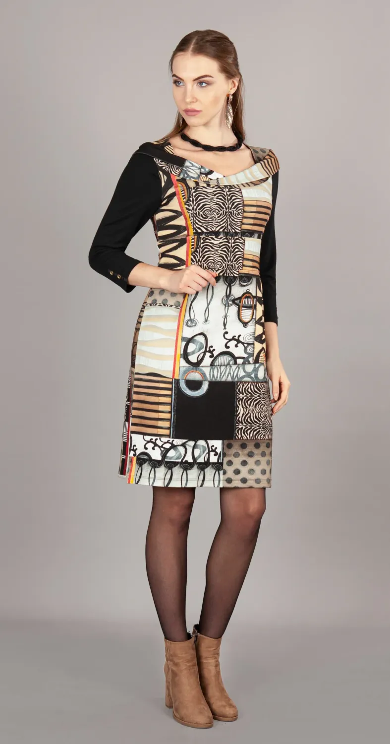 Simply Art Dolcezza: Black Butterfly Poetic Metaphor Art Dress