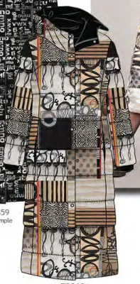 Simply Art Dolcezza: Black Butterfly Poetic Metaphor Art Long Puffer Coat