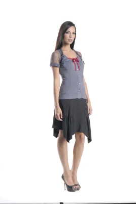 Les Fees Du Vent: Pink Bow Blouse (2 Left!)