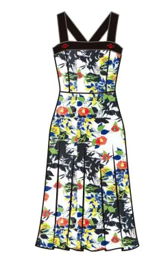 Paul Brial: Backwards Garden Maxi Dress (2 Left!)