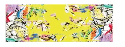 Maloka: Beauty Blooms Art Beach Skirt/Shawl (Converts to Art Scarf!)