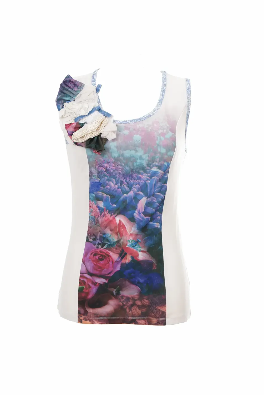Les Fees Du Vent Couture: Fuschia Fairytale Top