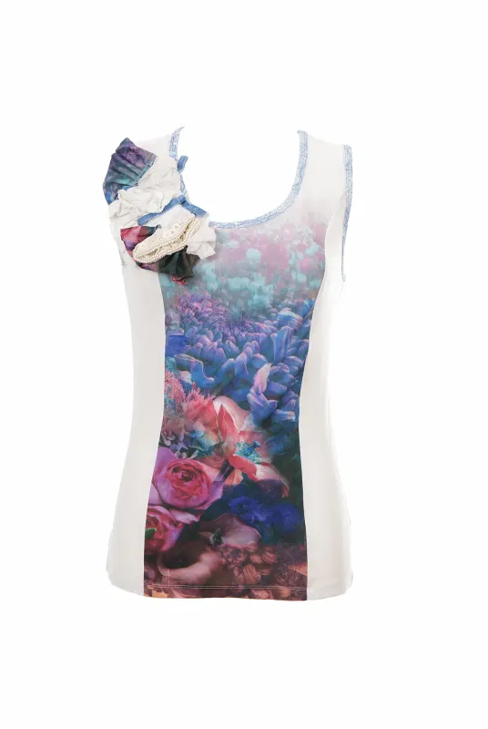 Les Fees Du Vent Couture: Fuschia Fairytale Top