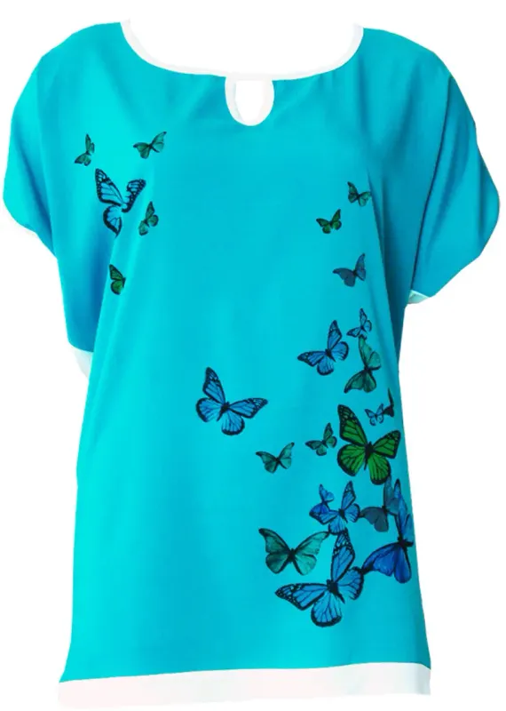Double Jeu Paris: Butterfly Beauty Flared Tops