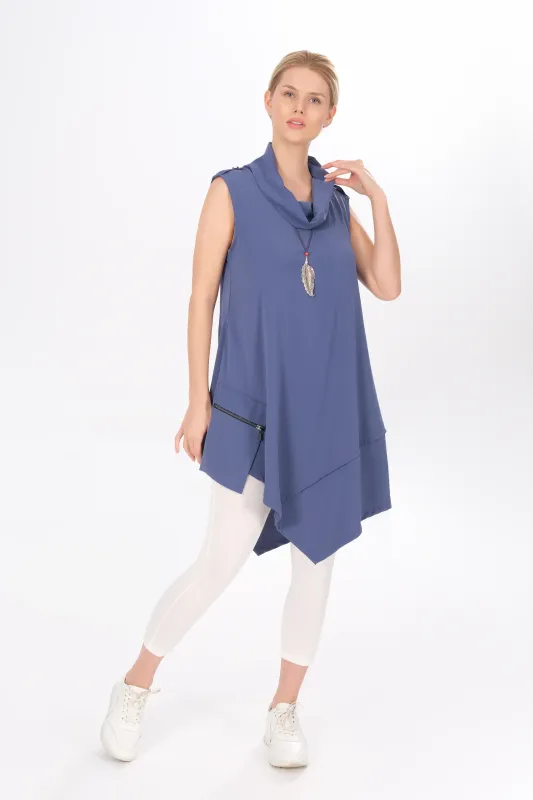 EverSassy By Dolcezza: Simply Comfy Asymmetrical Hanging Pocket Tunic