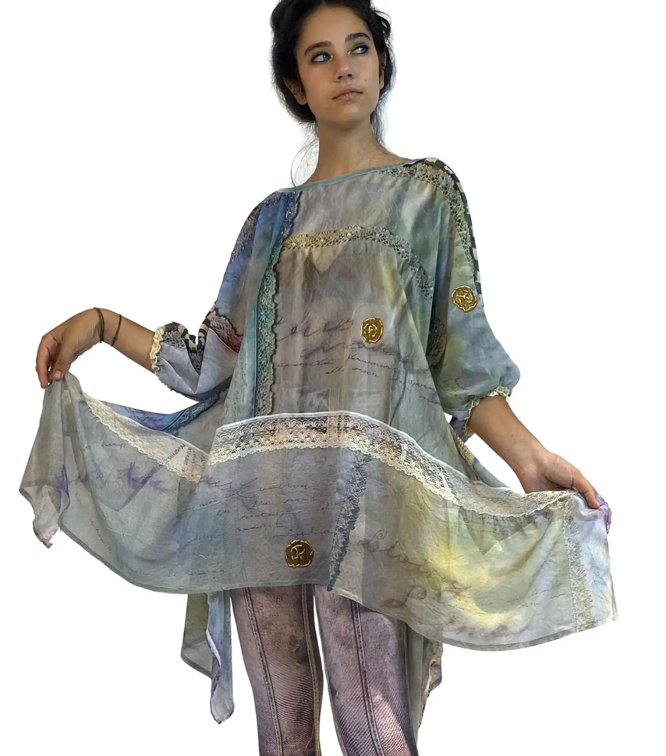 IPNG: Never Enough Color Flared Long Tunic
