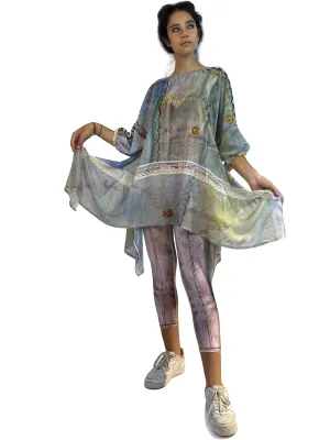 IPNG: Never Enough Color Flared Long Tunic