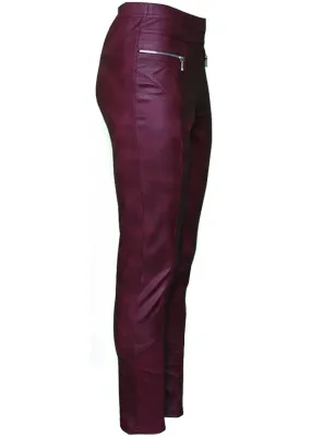 Double Jeu Paris: Bad Boy Bordeaux Tregging (Suede Feel, Colors Vary)