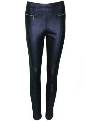 Double Jeu Paris: Bad Boy Bordeaux Tregging (Suede Feel, Colors Vary)