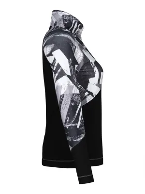 Simply Art Dolcezza: Outlined Bodice Abstract Art Layer No. 3 Tunic