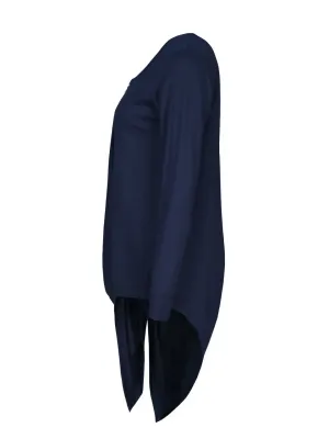 EverSassy By Dolcezza: Asymmetrical Zip Up Long Tunic