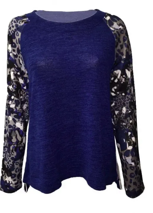 Maloka: Wild By Nature Colorblock Flared Sweater (1 Left!)