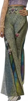 IPNG: Mood Flavour Tweed Illusion Comfort Pants
