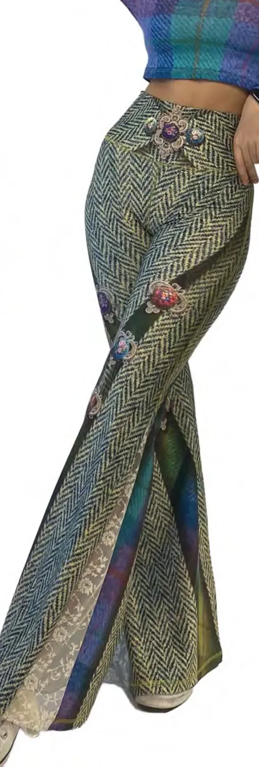 IPNG: Mood Flavour Tweed Illusion Comfort Pants